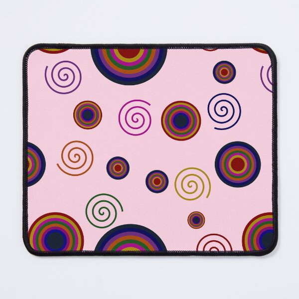 Item preview, Pride: Rainbow coloured Circles: On Pink designed and sold by TheScraggyBeard.