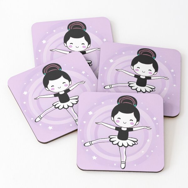 Item preview, Ballet Dancer Kawaii Ballerina designed and sold by druidwolfart.