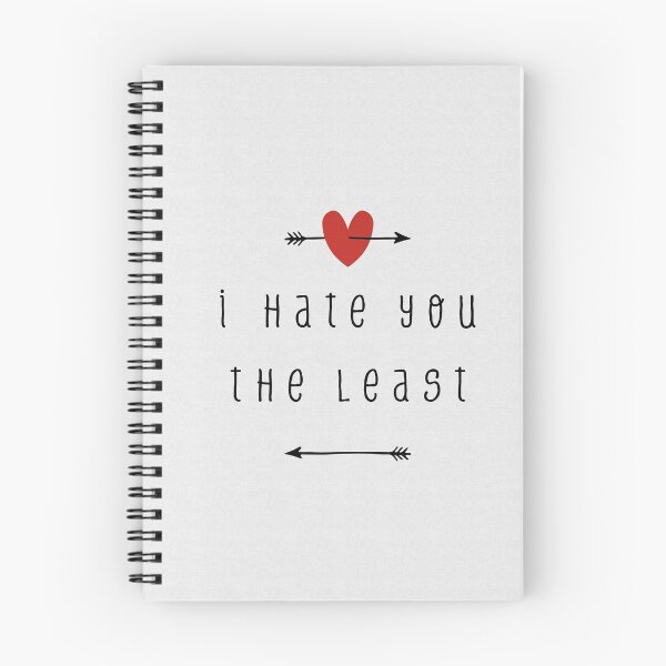 Item preview, I Hate You The Least designed and sold by Orara Studio.