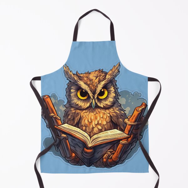Item preview, Owl Reading A Book designed and sold by EVA4designs.