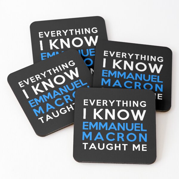 Item preview, Emmanuel Macron - Everything I know designed and sold by 2Girls1Shirt.