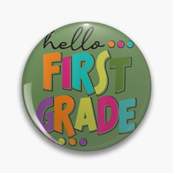 Item preview, Hello First Grade Happy First Day Of School Back To School 	 	 designed and sold by gukgpoai98.