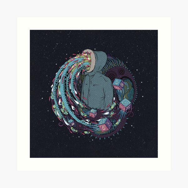 Mind Eruption Art Print