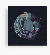 Mind Eruption Canvas Print