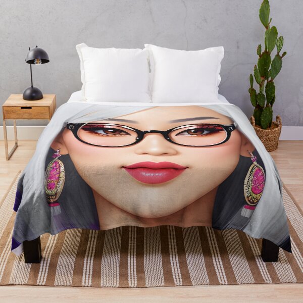 Item preview, Beautiful Cartoon Woman Portrait - Cool Art designed and sold by joejiing.