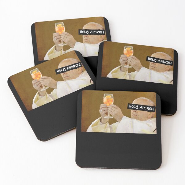 Item preview, Holy Aperoli Pope Francis designed and sold by HugGarcia.