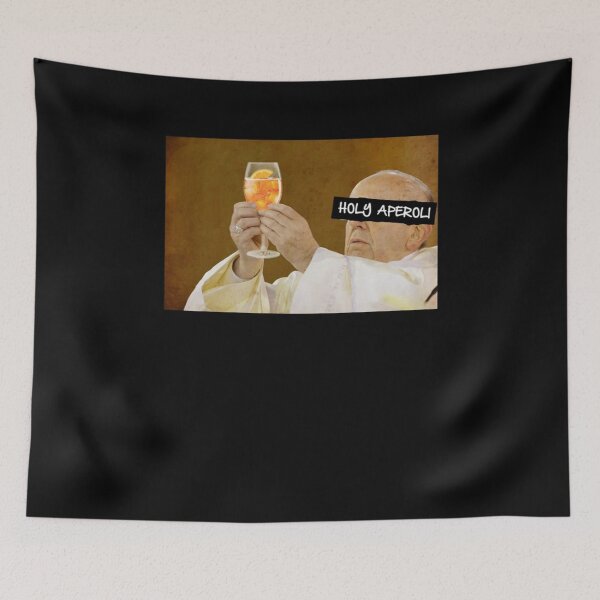 Item preview, Holy Aperoli Pope Francis designed and sold by HugGarcia.