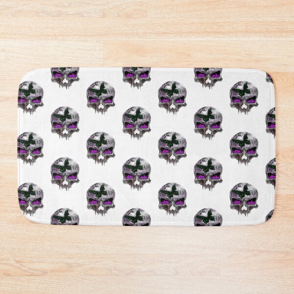 Item preview, purple fire skull designed and sold by stb76.