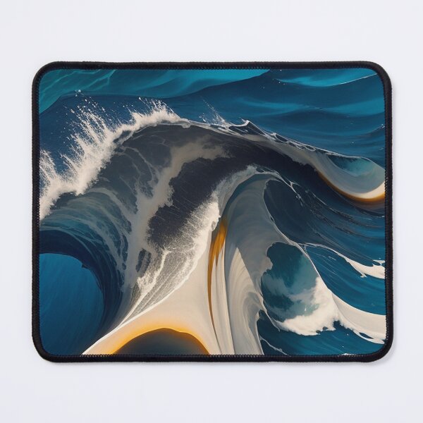 Artikelvorschau, Seaside Serenity Tranquil Wave entworfen und verkauft von Permana96.