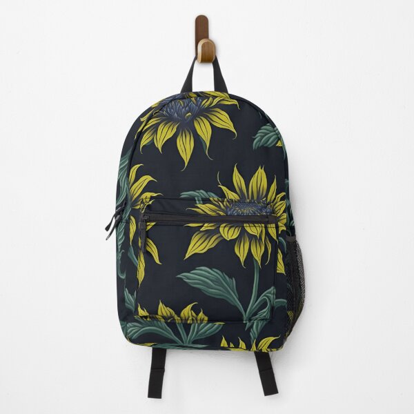 Item preview, Repeating pattern of colorful Flowers of Gazania in yellow designed and sold by kiyaansh16.
