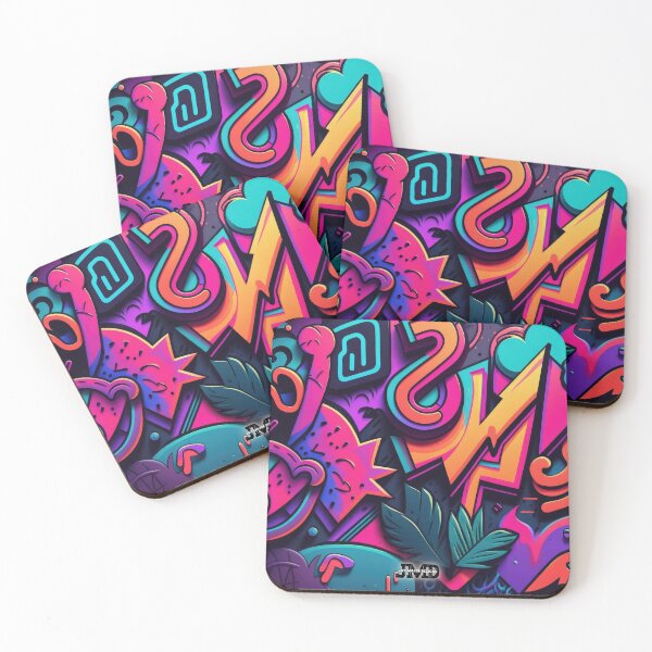 Item preview, Neon Graffiti 6 of 16 designed and sold by Jenson Major.