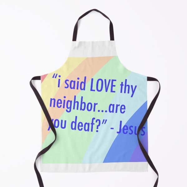 Item preview, Love Thy Neighbor designed and sold by MomMamaMaaam.
