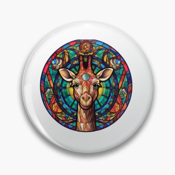 Item preview, Majestic colorful giraffe theme  designed and sold by Okracha.