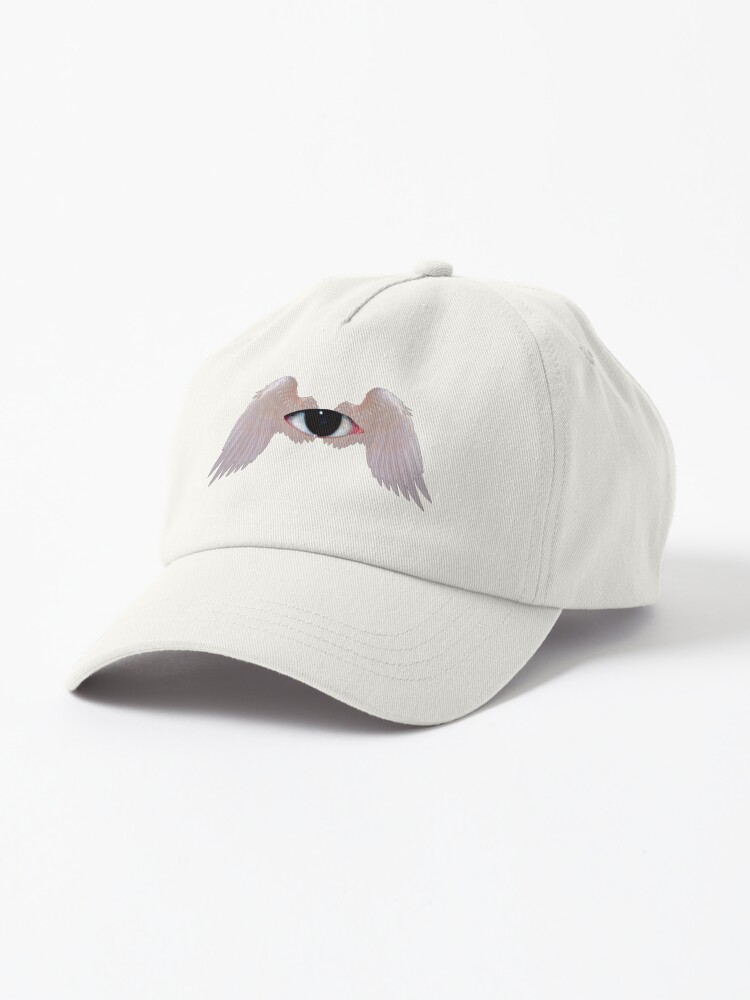 Weirdcore Aesthetic Mushroom Eyes Trucker Cap