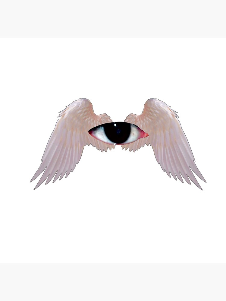 Dreamcore Eye with wings - Angel - Weirdcore dreamcore design - Weirdcore  Clothes - Posters and Art Prints