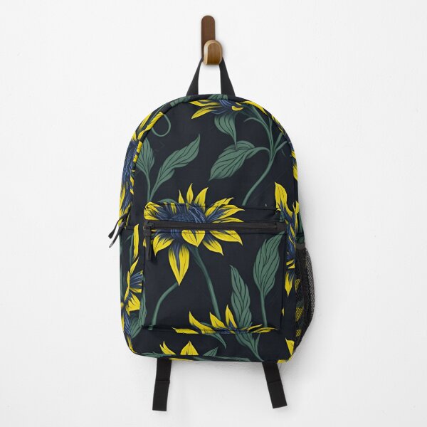 Item preview, Repeating pattern of colorful Flowers of Gazania in yellow designed and sold by kiyaansh16.