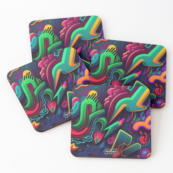 Item preview, Neon Graffiti 8 of 16 designed and sold by Jenson Major.