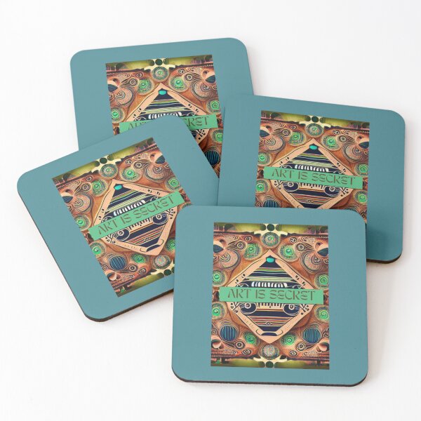 Item preview, "Artistic Secrets: Futuristic Abstract Design" designed and sold by T-ShirtGalerie.