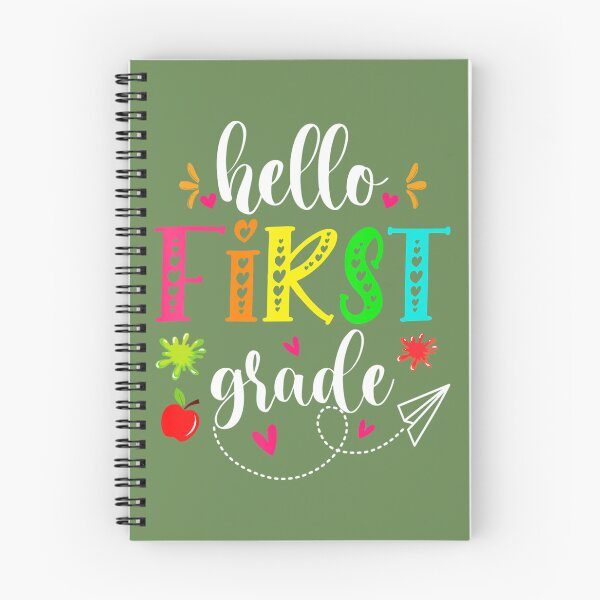Item preview, Hello First Grade Kids Teacher Student Back To School  	 designed and sold by gukgpoai98.