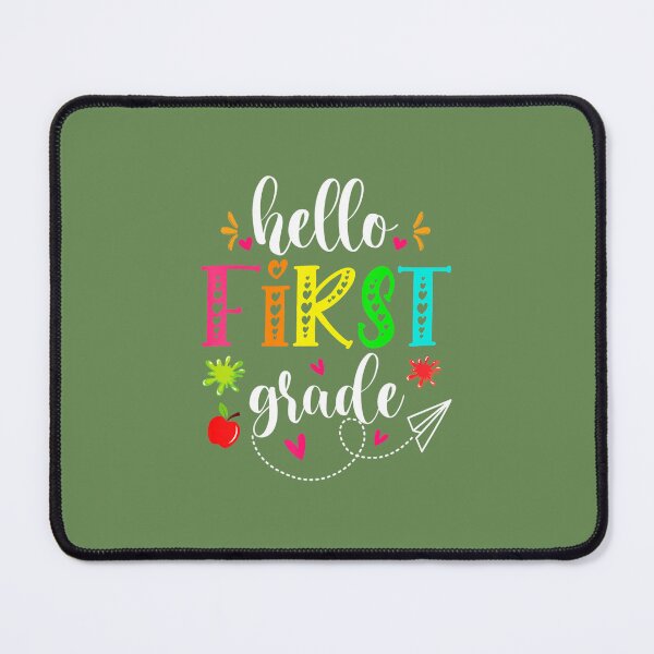 Item preview, Hello First Grade Kids Teacher Student Back To School  	 designed and sold by gukgpoai98.