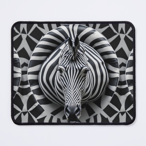 Item preview, Zebra's Vibrant Journey: Perception's Gateways designed and sold by AmazingLab.