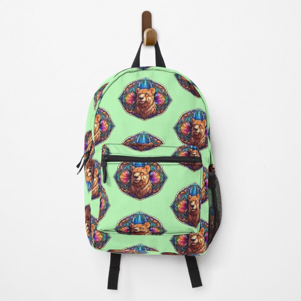 Item preview, Majestic colorful bear theme designed and sold by Okracha.