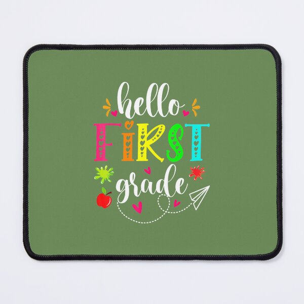 Item preview, Hello First Grade Kids Teacher Student Back To School designed and sold by gukgpoai98.