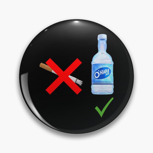 Item preview, Don_t smoke drink O_Hare air designed and sold by winter-soileau.