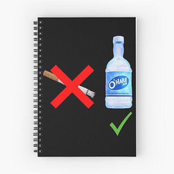 Item preview, Don_t smoke drink O_Hare air designed and sold by winter-soileau.