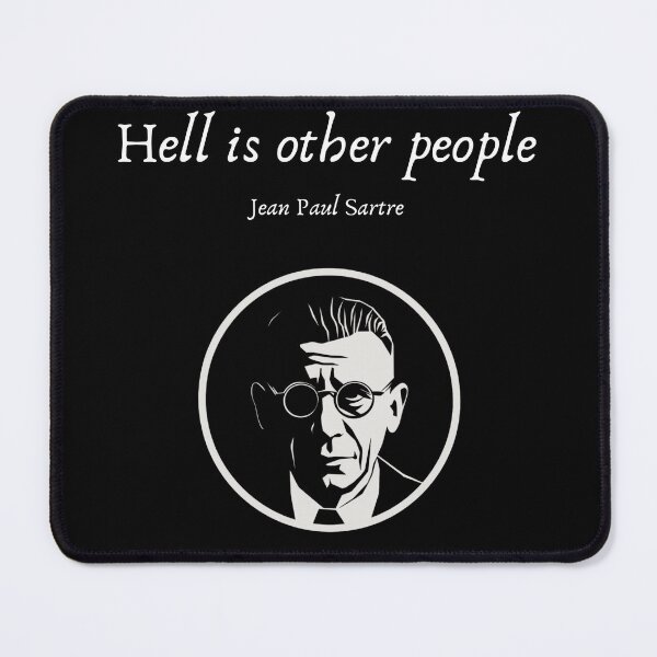 Item preview, Hell is other people. designed and sold by diddlysquid.