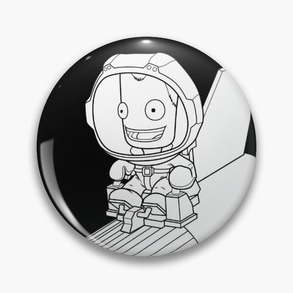 Item preview, Jeb on a Rocket - Flat White Variant designed and sold by Rhys Prosser.