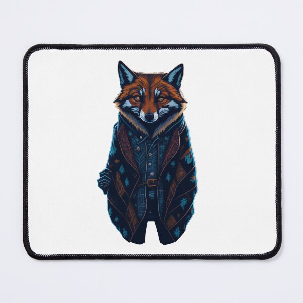 Item preview, Fox and Plaid Jacket designed and sold by Alahchin Art.