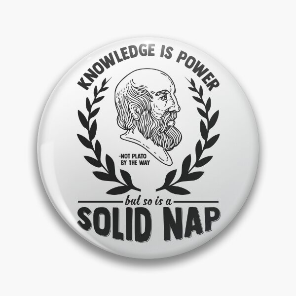 Item preview, Plato Demotivational Quotes - Knowledge is Power designed and sold by CMTees.