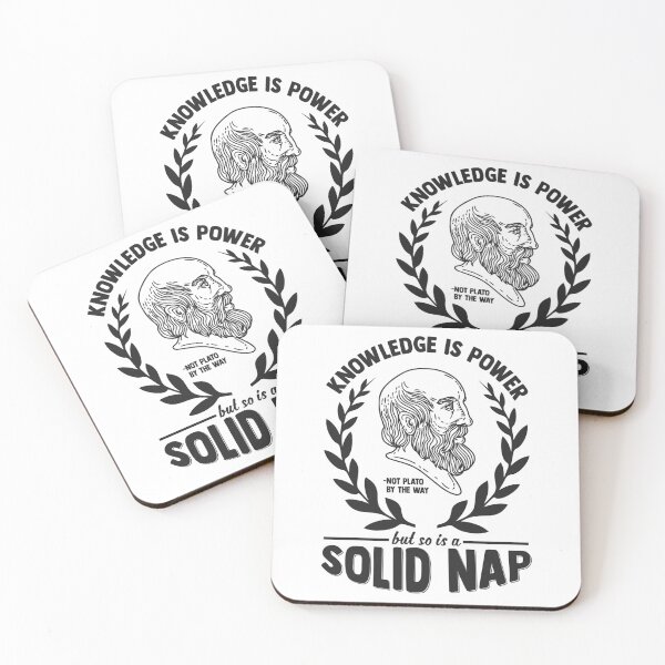Item preview, Plato Demotivational Quotes - Knowledge is Power designed and sold by CMTees.
