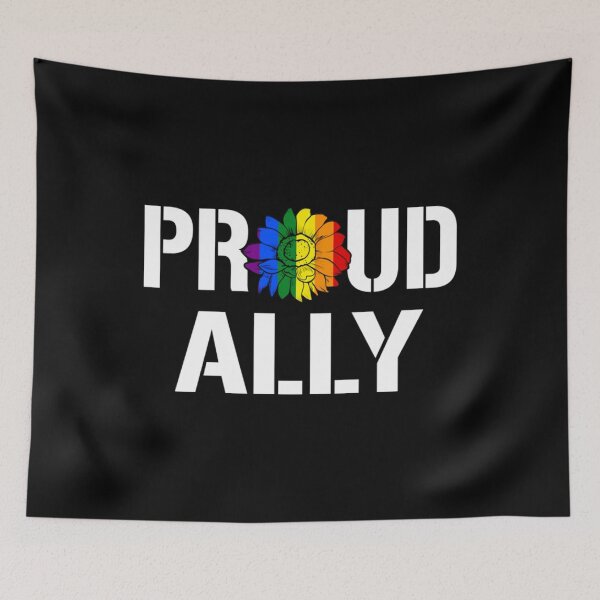 Item preview, pride month proud ally - Pride Month designed and sold by gahsetsa.