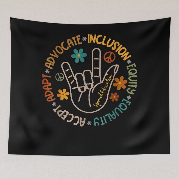 Item preview, Accept Adapt Advocate Inclusion Equity Equality designed and sold by Johnny Said.