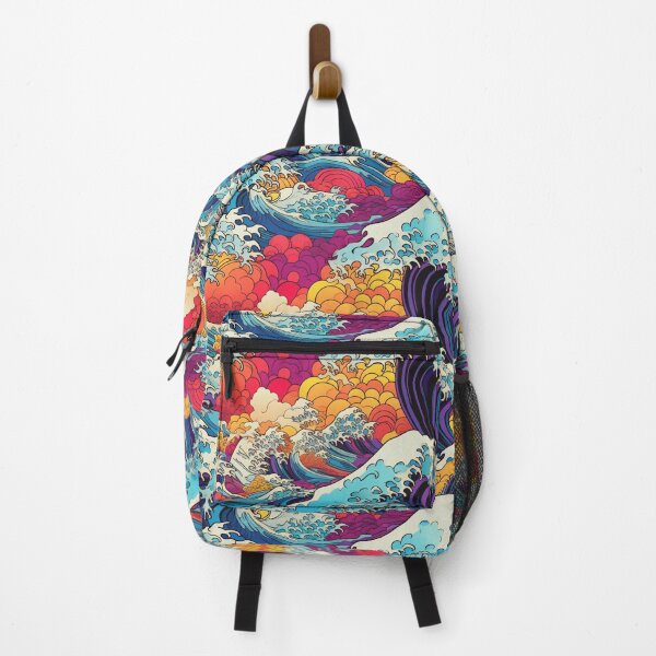 Item preview, Retro Design - Surfer's Paradise - Illustration - Teahupo'o - Tahiti Reef designed and sold by Pixelboys.