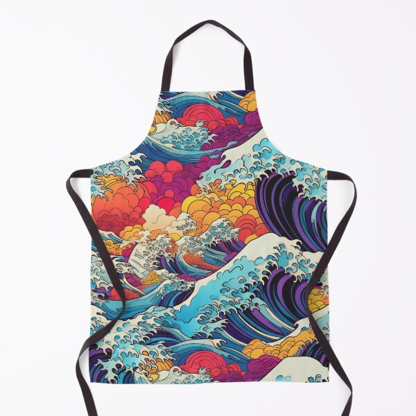 Item preview, Retro Design - Surfer's Paradise - Illustration - Teahupo'o - Tahiti Reef designed and sold by Pixelboys.
