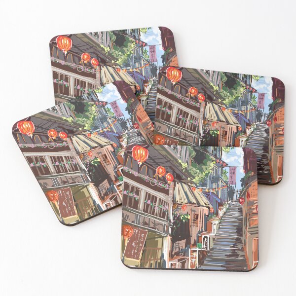 Item preview, Stairs of Japan designed and sold by ZabaArt.
