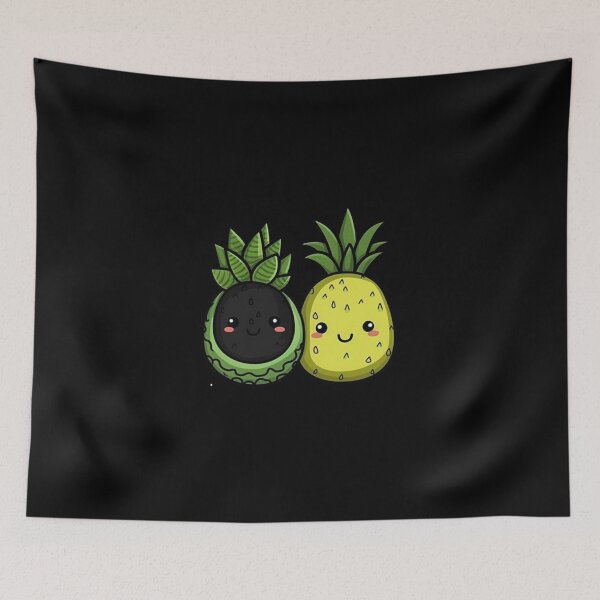 Item preview, Avocado And Pineapple Cute designed and sold by Adam Arts.