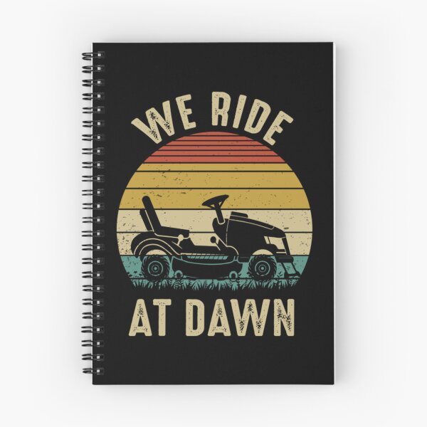Item preview, We Ride At Dawn Lawnmower for Dad Fathers Day Vintage - We Ride At Dawn Lawnmower designed and sold by gahsetsa.