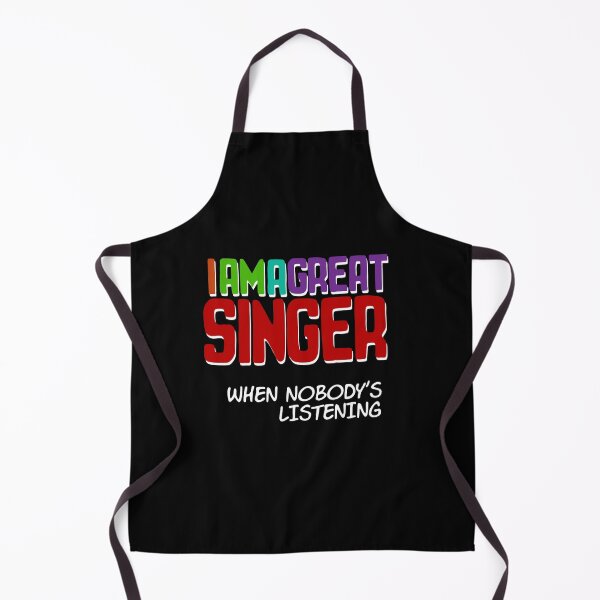 Item preview, I am a Great Singer - Funny Text Design designed and sold by Fun Funky Designs.