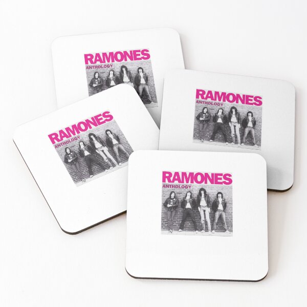Item preview, Rámonés band Anthology Hey Ho Lets Go Album Cover designed and sold by ChaisaiInta.