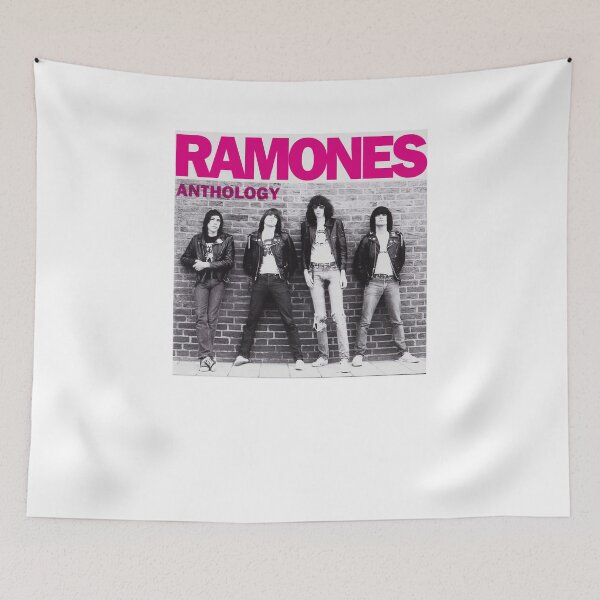 Item preview, Rámonés band Anthology Hey Ho Lets Go Album Cover designed and sold by ChaisaiInta.