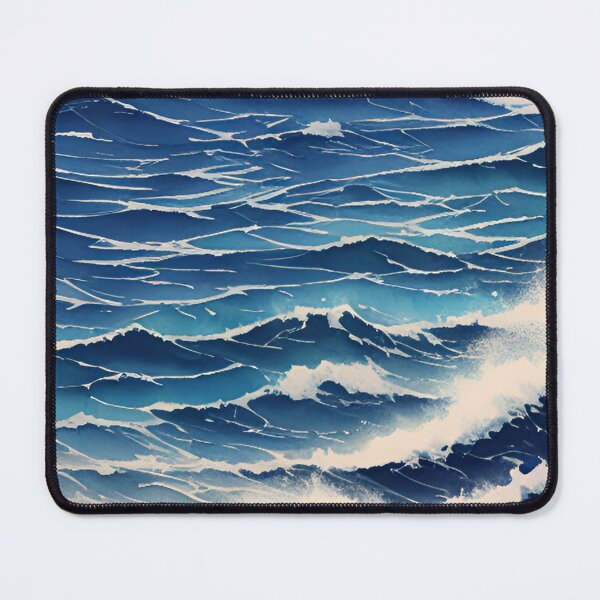 Item preview, Agitated Seas: Captivating Shades of Blue designed and sold by I-A-Troy.