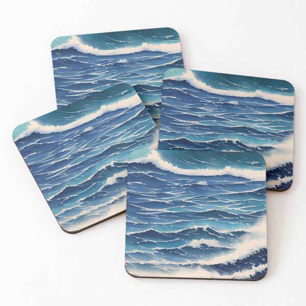 Item preview, Agitated Seas: Captivating Shades of Blue designed and sold by I-A-Troy.