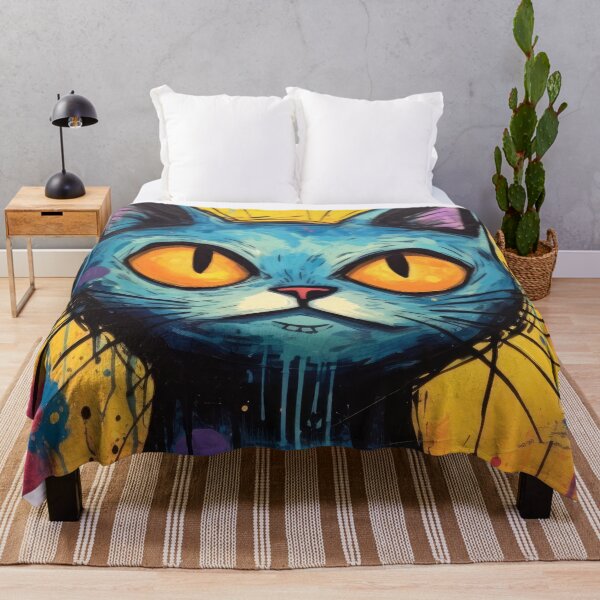 Item preview, Blue cat designed and sold by Xenthorium.