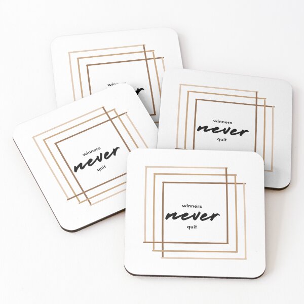 Item preview, Winner Never Quit designed and sold by stylestamp .0.