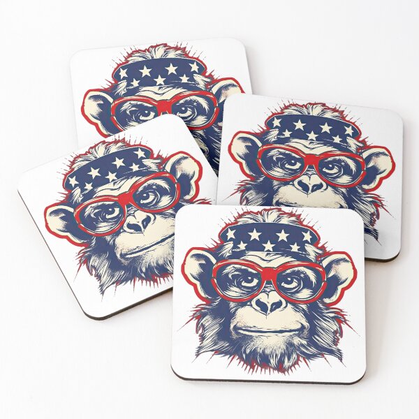 Item preview, American Monkey Graphics  designed and sold by Tuong Nguyen.