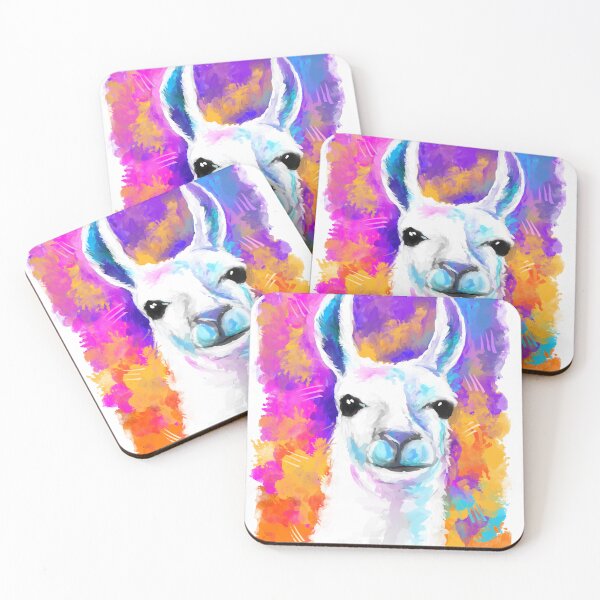 Item preview, Watercolor Llama designed and sold by melsens.